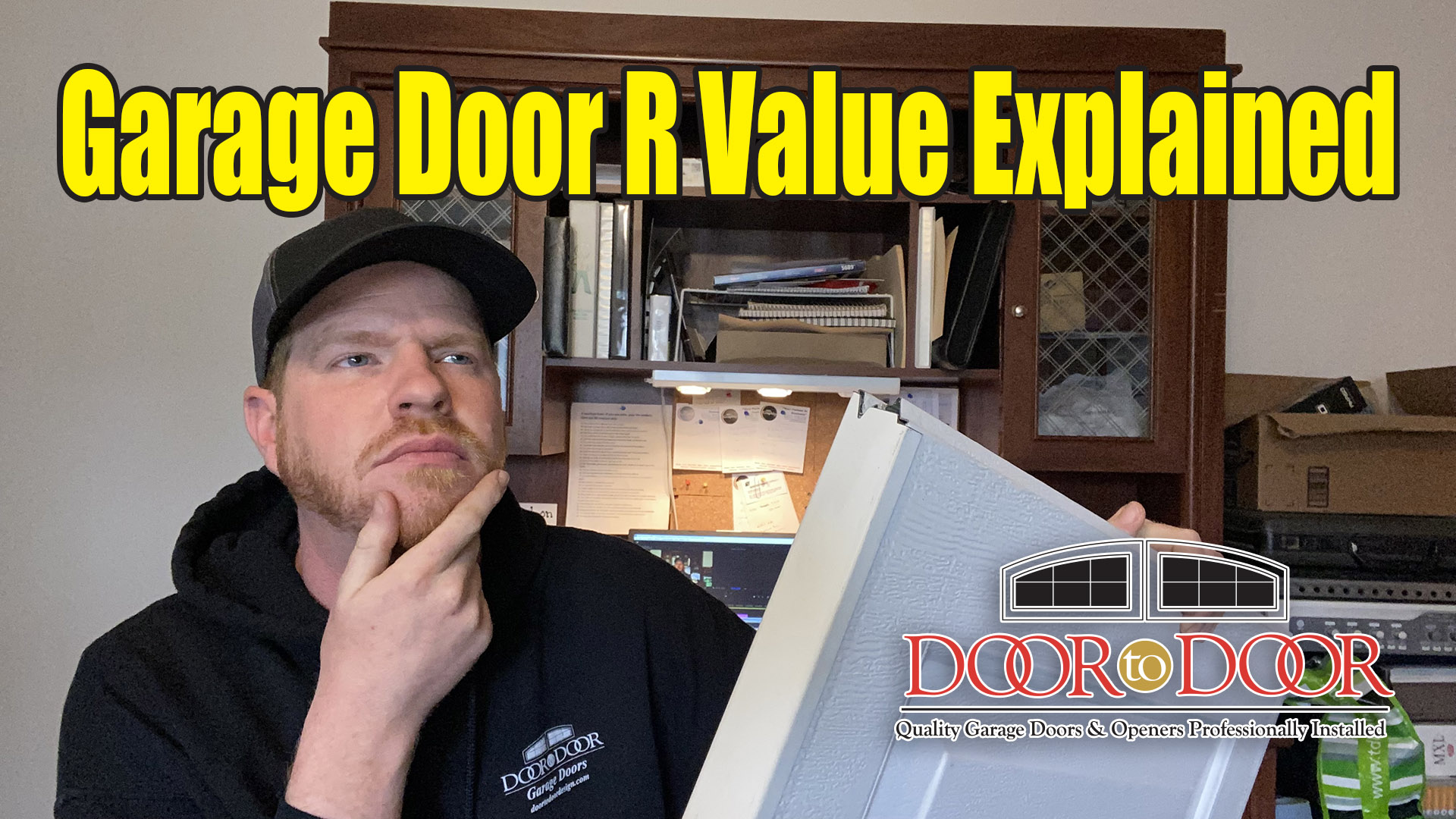 garage door r value