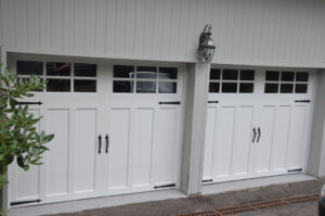 Craftsman style garage door