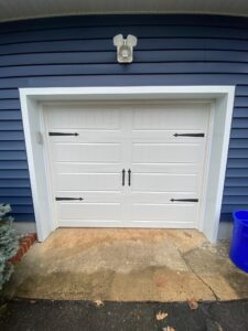bead board carriage house garage door with out glass